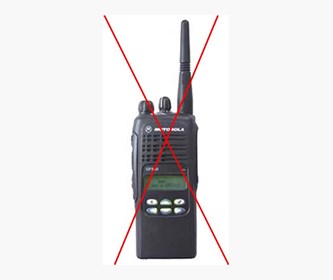 GP360 UHF 403-470Mhz, 255 kanaler, 1-4watt,  PL, 5 tone, menytaster, display, VOX