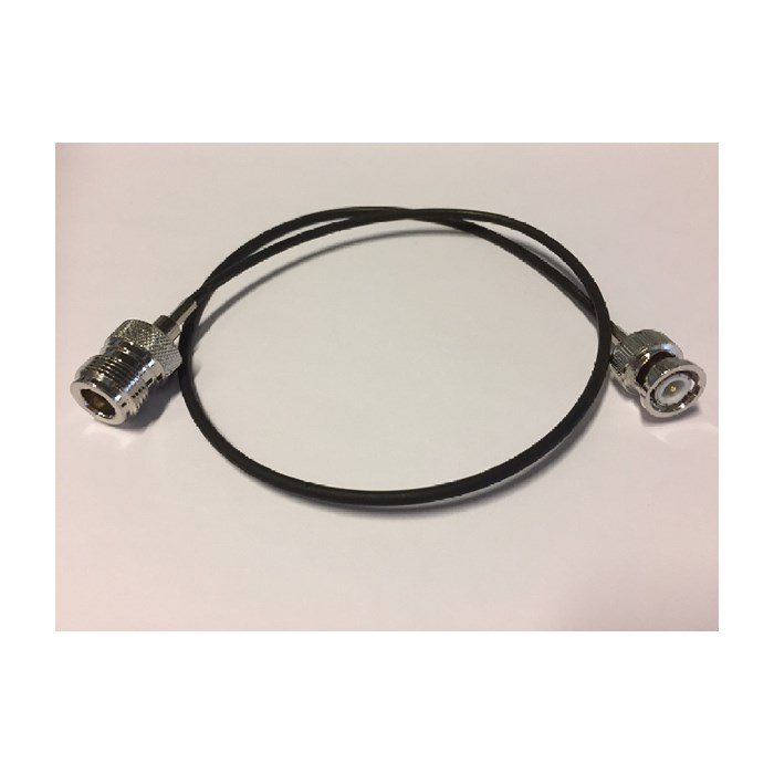 adapter cable HFFH  0,5m RG316 BNC-male-N-female