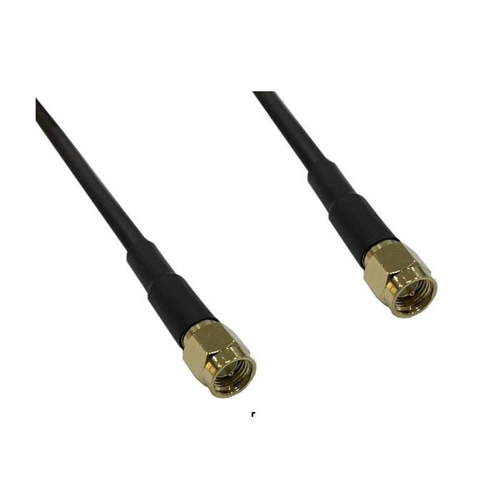 adapter cable SMA-male-SMA-male 0,5 m RG58C-U