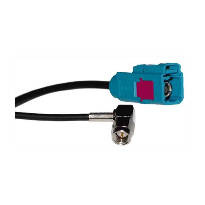 adapter cable 30cm  RG316 Fakra-Z-female-SMA-male angle