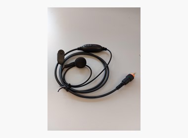 1 WIRE EARBUD WITH INLINE MIC/PTT for CLP