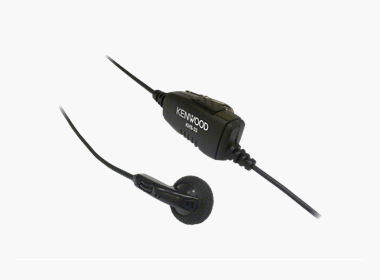 Earbud Headset with In-Line PTT