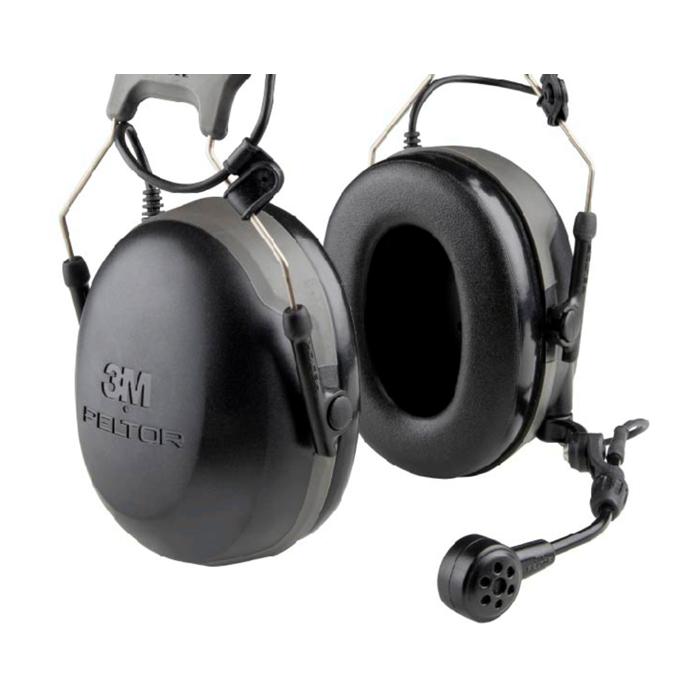 3M™ PELTOR™ Headset CH-3 FLX2 with Built-In PTT, Helmet attach (Cable must be ordered separately.)
