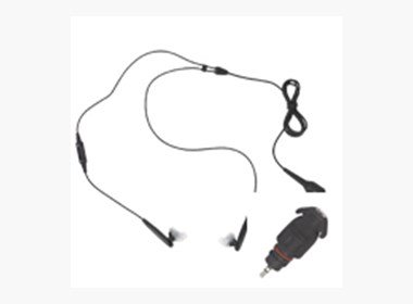 1.15 DIO ACCESSORY-EARPIECE,BLACK OVERT AUDIO KIT FOR FAST PTT