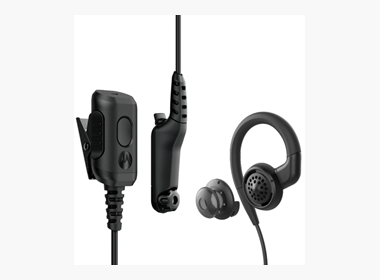 2-Wire Swivel Loud Audio Earpiece with Eartip