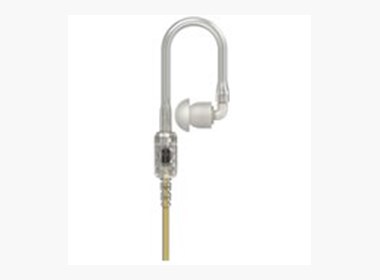 Rx only xL Clear Tube Earpiece, 3.5mm Jack