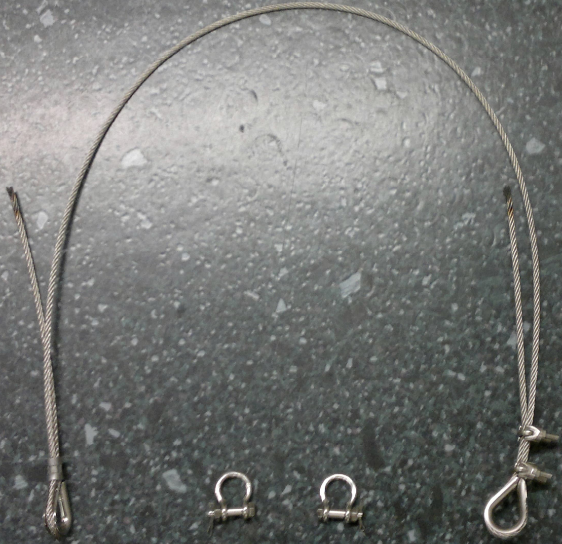 Grounding set for Aerial Oy ATEX-antennas