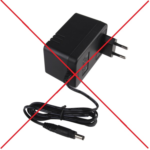 AC/DC adapter 12V, EU plugg. No longer available