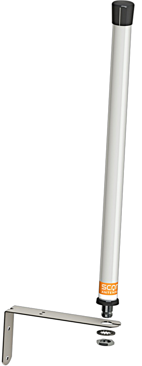 WAM5G-PLUS 5G Multiband Antenna 450-3800MHz + Wall Bracket + Mounting Kit (NO CABLE)