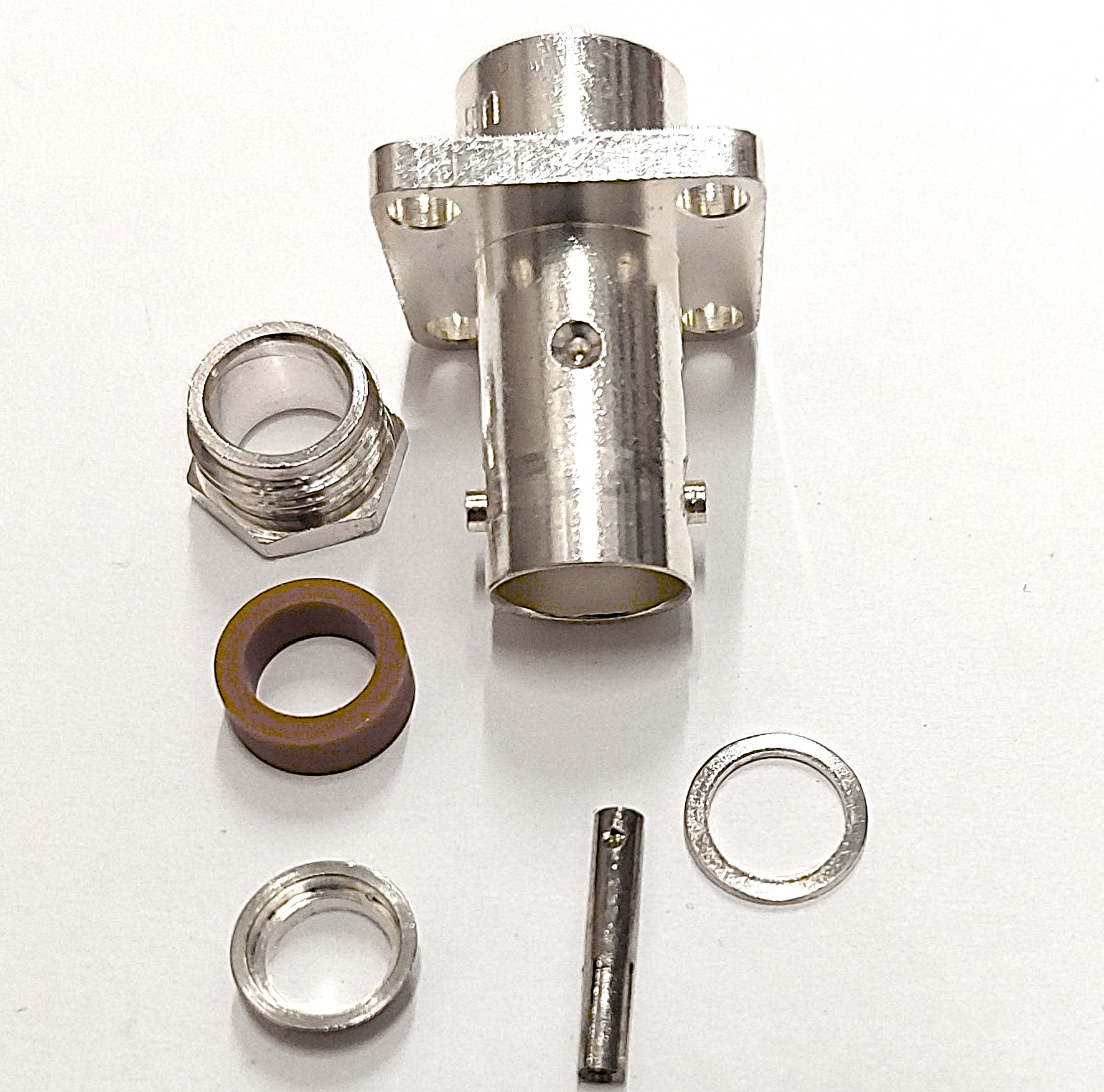BNC-FEMALE RG58 C/U Soldered