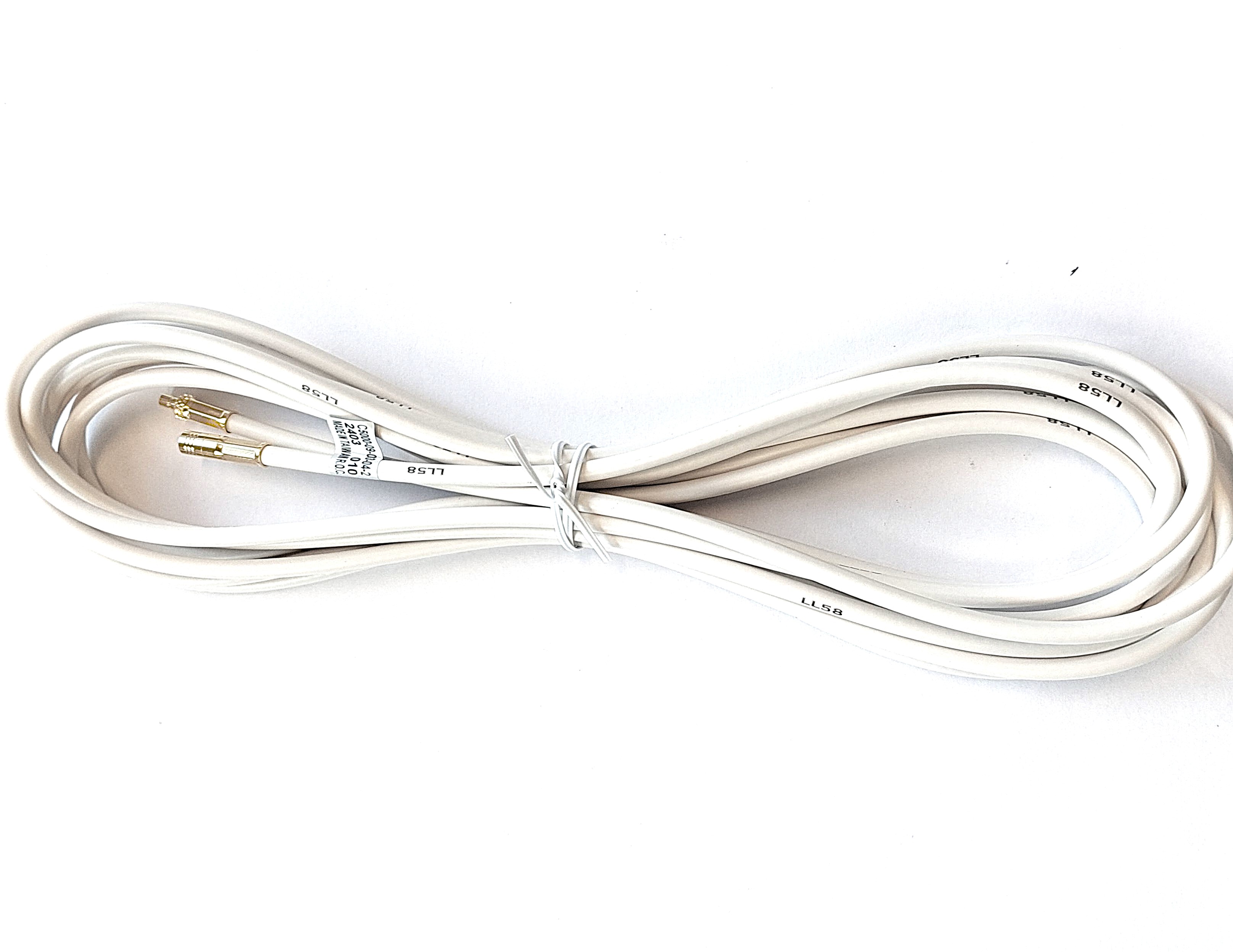 Cable L58 ​​SMB/m-SMB/f white 5 m