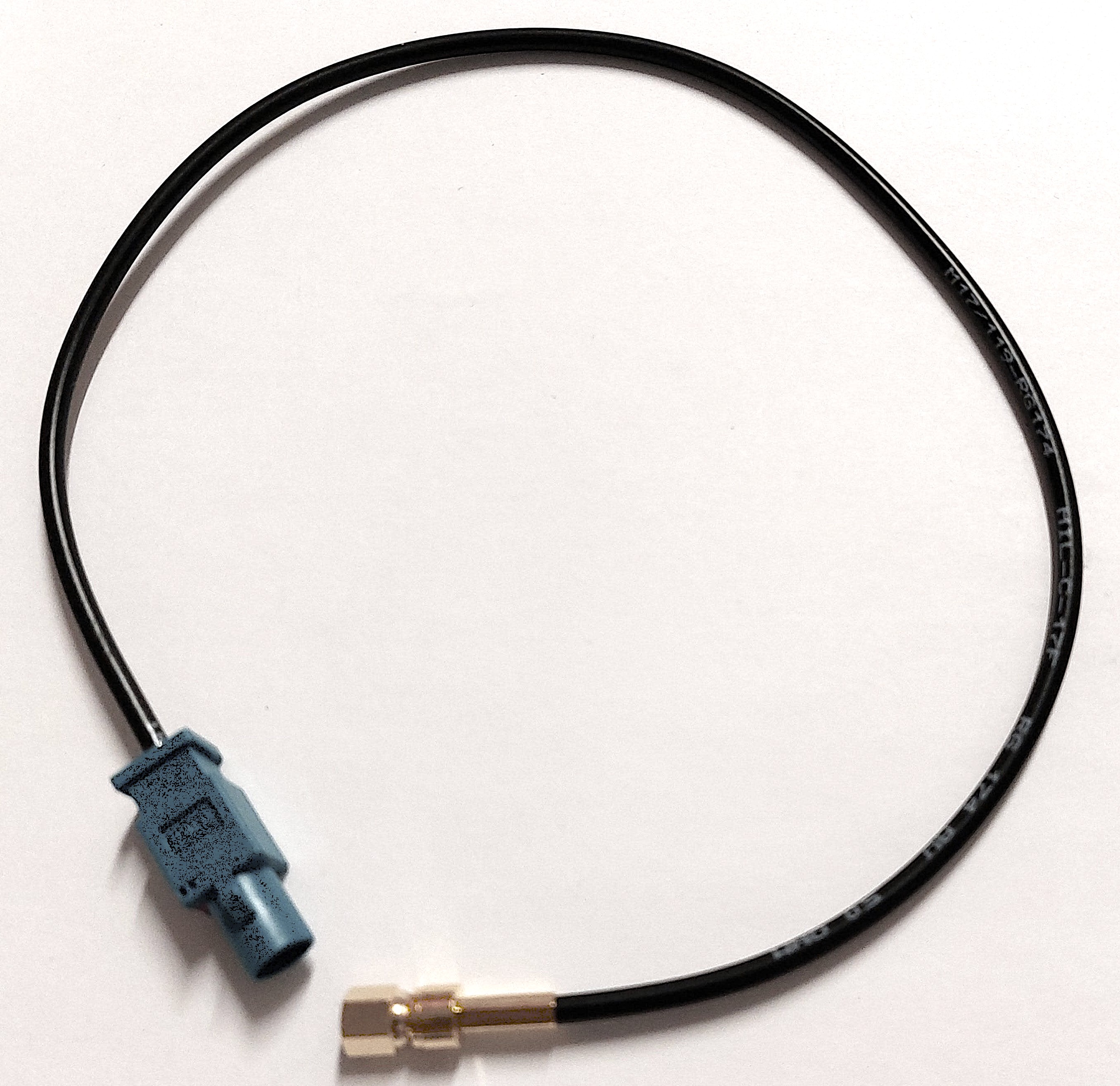 Adapter cable Fakra-Z-Male-SMC-Female 0.35m RG316