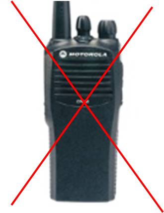 CP040 UHF 438-470Mhz, 4 kanaler, 1-4watt, PL , VOX