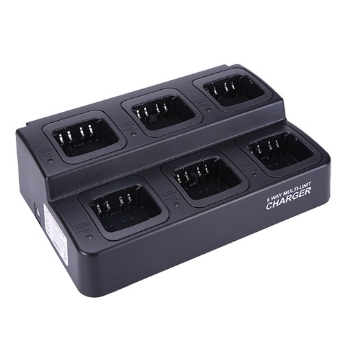 6-way smart charger for Motorola DP2000/4000/R7 series