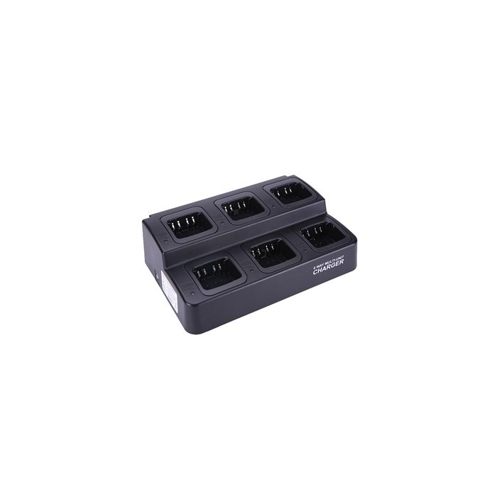 6-way smart charger for Motorola DP1400 and R2 series Radios