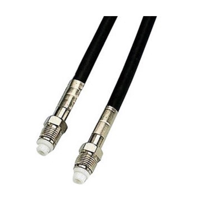 20 m RG 58 Low Loss coaxial cable with FME-connector mounted at both ends