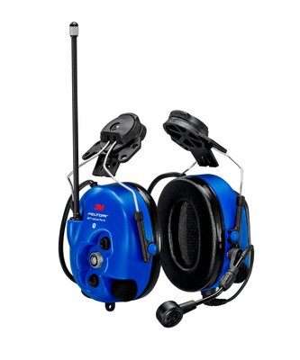 3M™ PELTOR™ WS™ LiteCom PRO III EX Headset, 32 dB, 403–470 MHz, analog/digital, Helmet mount, MT73H7P3E4D10EU-50 ATEX