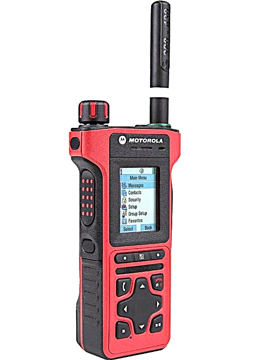 Bærbar Motorola MTP8500EX Begrenset tastatur Tetra Terminal. 350-470MHz clear