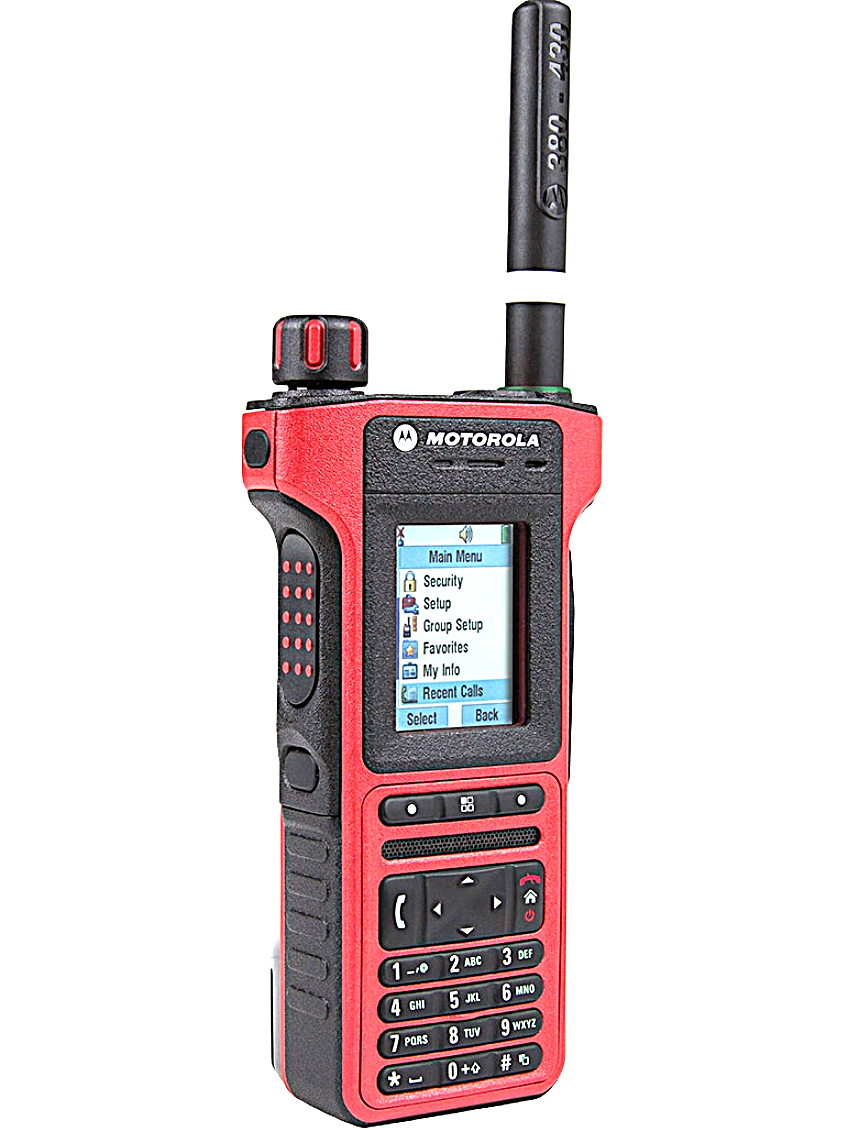 Bærbar Motorola MTP8550EX med tastatur Tetra Terminal. 350-470MHz clear