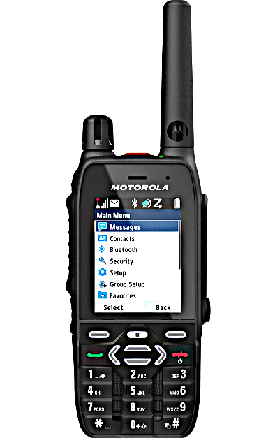 Bærbar Motorola MXP 600 Tetra Terminal. 350-470MHz clear