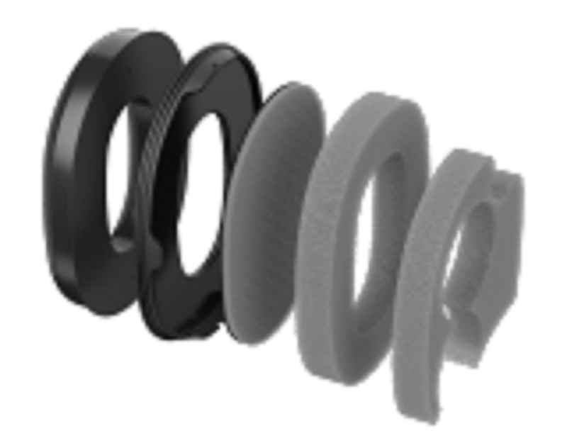 Earmuff Hygiene Kit for HS700Ex Series Headset