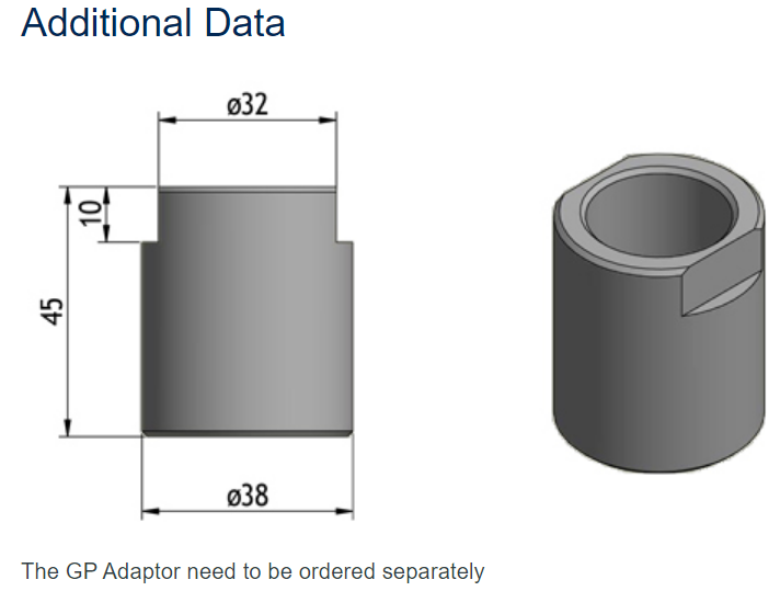GP Adaptor for LW-SS-1"