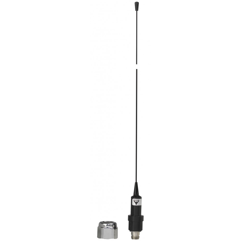 Procom MA 160/149 - 164 MHz End-fed ½ λ dipole marine and base station antenna.
