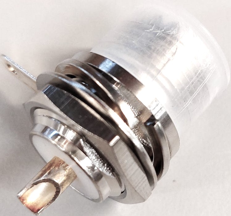 UHF-female  soldered