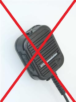 OBSOLETE!Monofon, ATEX, IP68 with 2.5mm Earphone Jack, No longer available from Otto