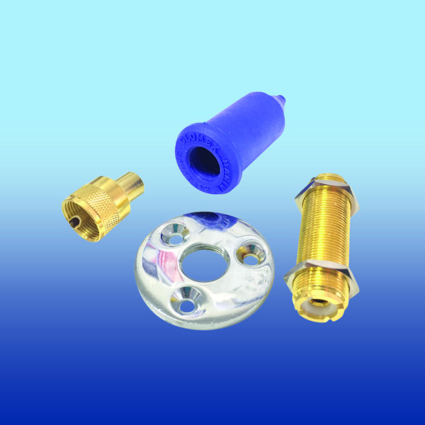 COAXIAL GOLD PLATED FEED – THRU