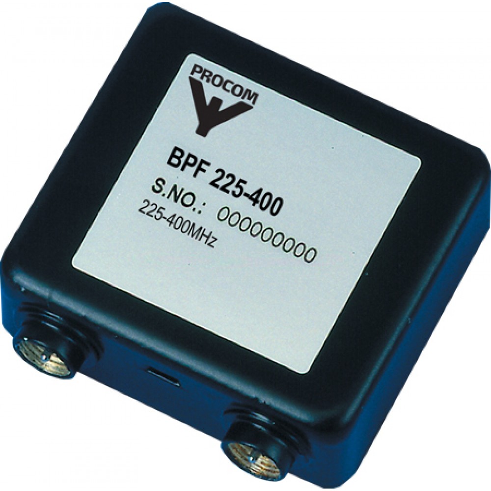 Procom BPF 225-400 TNC Band Pass Filter