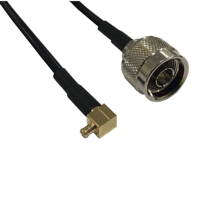 adapter cable  8m N-male-MCX-male angle