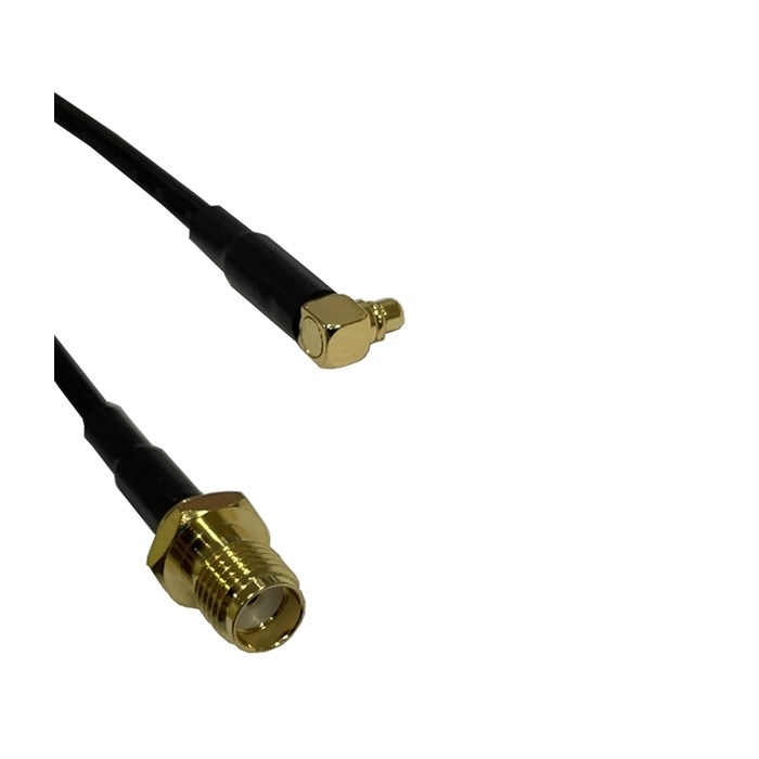 adapter cable RG316+SMA-female-MMCX-male RA 15cm