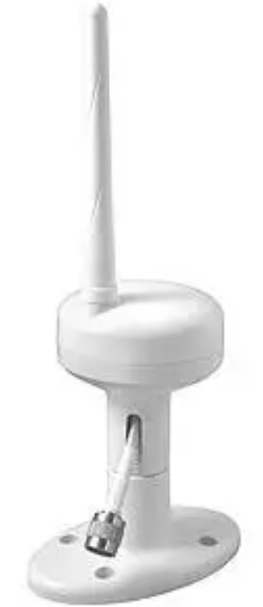 Maritime antenna, DAB m-1,2m RG58 SMA-Male 150 - 240 MHz