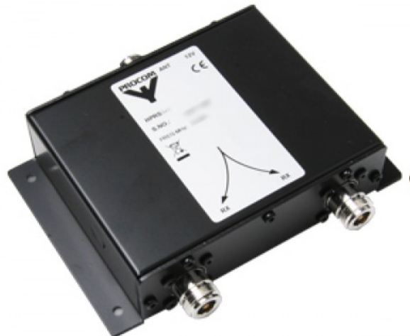 HPRS2-BNC(f), 30-960 MHz, 2 outputs