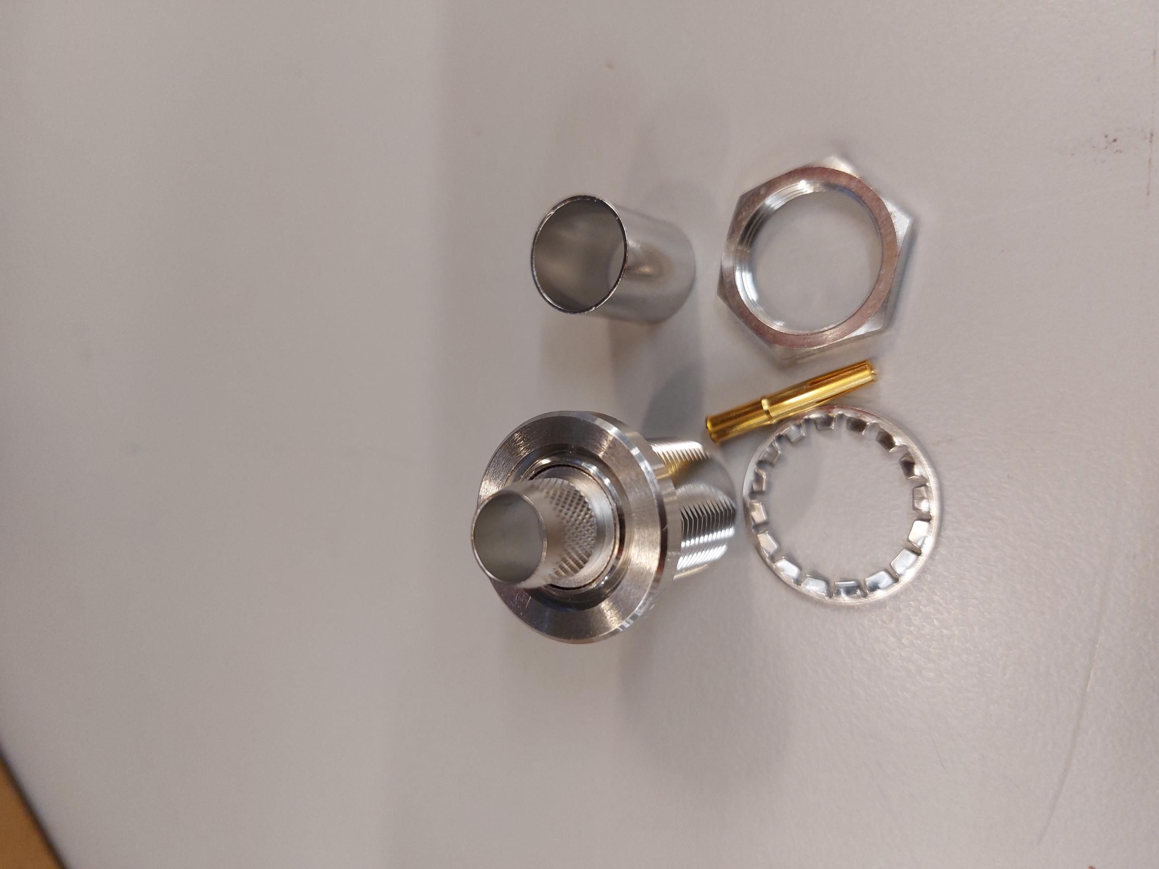 N-Female RG214 Full crimp