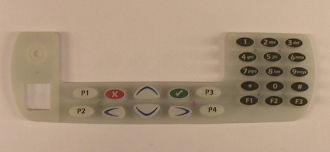 KEYPAD, PRINTED C/H D