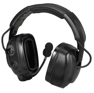 OVER THE HEAD H/DUTY HEADSET/TIA, SLIM