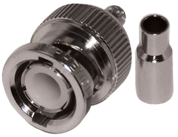 BNC-male RG174-RG316 Full crimp