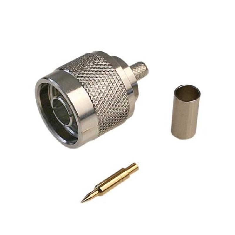 N-male crimp RG58C-U