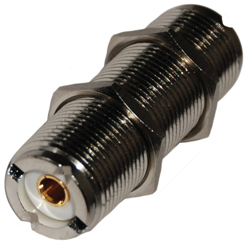 UHF-female-female chassis