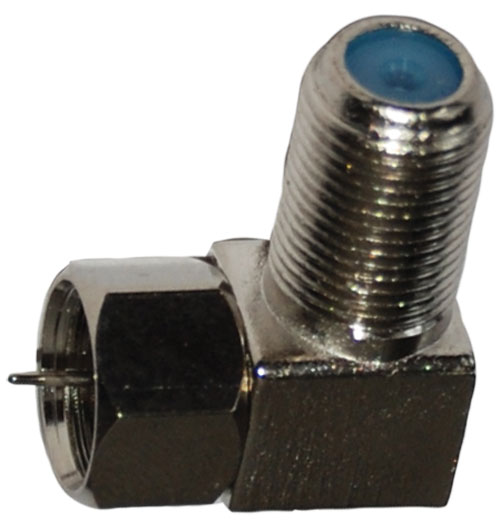F-male-female. adapter angle