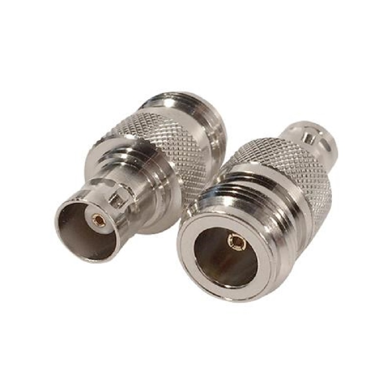 BNC-female-N-female adapter