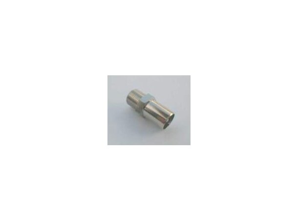 F-Female / IEC-Male adapter