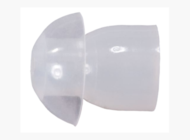 Replacement standard clear rubber eartip