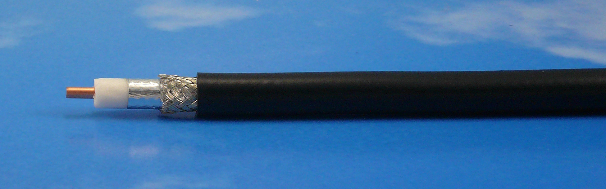 FF400 Low Loss coax Black PVC 50 ohm (LMR400) 500m Drum