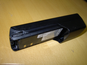 Tørrbatteri kassetten, 12 AA batterier