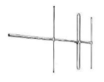 3-element Yagi 144-165 MHz 7 dBi