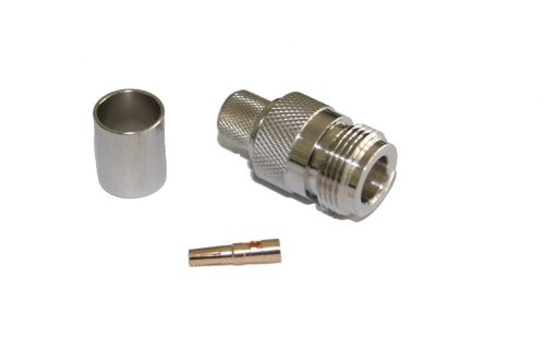 N-female Crimp Ecoflex 10 Plus / Heatex 10 / SeaTex 10