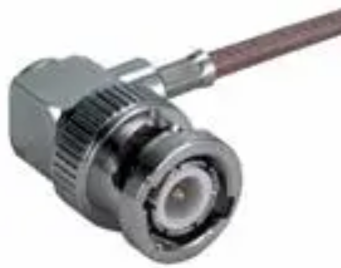 BNC-Male RG58C-U halv crimp angle